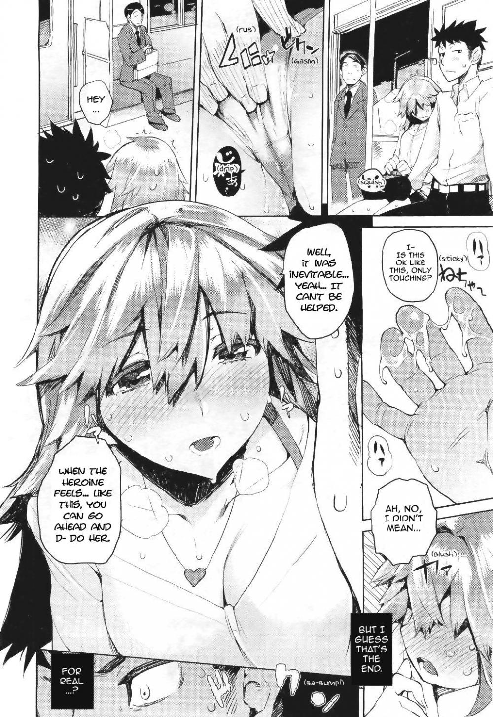 Hentai Manga Comic-Dare Koi Train-Read-10